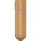 Ekena Millwork Olympic Arts and Crafts Rough Sawn Bracket w/ Offset Brace, Western Red Cedar, 8"W x 22"D x 30"H BKT0806X22X30OLY03RWR - alternate 4